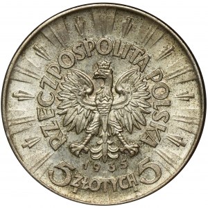 Piłsudski, 5 złotych 1935