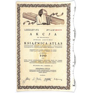 Książnica - Atlas S.A. - 100 zł, emisja I