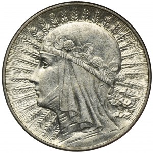 Głowa Kobiety, 5 złotych Warszawa 1934