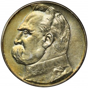 Piłsudski, 10 złotych 1938