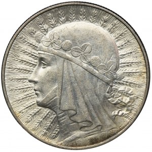 Głowa Kobiety, 10 złotych Warszawa 1932