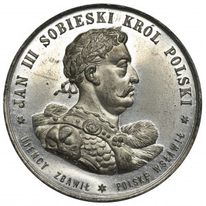 Medal 200-tnej rocznicy Odsieczy Wiedeńskiej Kraków 1883 - RZADKI