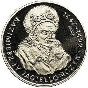 PRÓBA NIKIEL, 200.000 złotych 1993 Kazimierz IV Jagiellończyk - popiersie