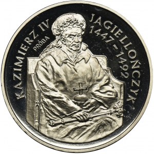 PRÓBA NIKIEL, 200.000 złotych 1993 Kazimierz IV Jagiellończyk - półpostać