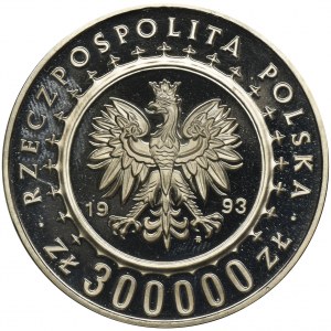 PRÓBA NIKIEL, 300.000 złotych 1993 Zamek w Łańcucie