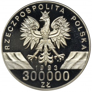 PRÓBA NIKIEL, 300.000 złotych 1993 Jaskółki
