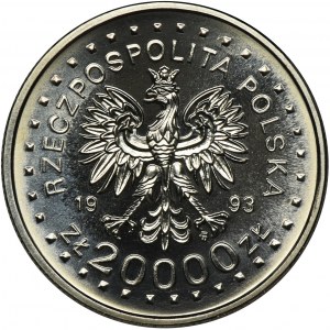 PRÓBA NIKIEL, 20.000 złotych 1993 Lillehammer