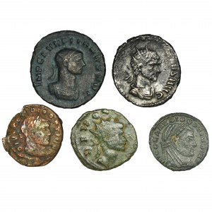 Set, Roman Imperial, Antoninianus (5 pcs.)