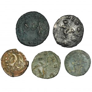 Set, Roman Imperial, Antoninianus (5 pcs.)