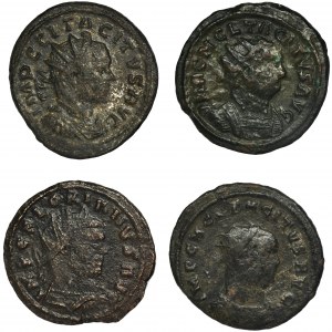 Zestaw, Cesarstwo Rzymskie, Antoniniany (4 szt.)