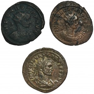Zestaw, Cesarstwo Rzymskie, Antoniniany (3 szt.)