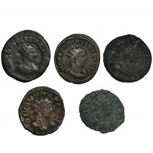 Set, Roman Imperial, Antoninianus (5 pcs.)