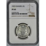 Free City of Danzig, 2 gulden 1923 - NGC PF65 - PROOF