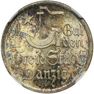 Free City of Danzig, 1 gulden 1923 - NGC MS65