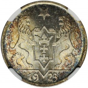 Free City of Danzig, 1 gulden 1923 - NGC MS65