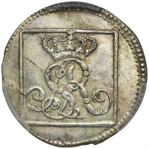 Poniatowski, Groschen Warsaw 1766 FS - PCGS MS62