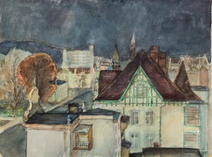 Mieczysław Miscewy, Miasto nocą, 1977