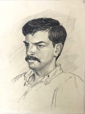 Mieczysław Miscewy, Portret mężczyzny