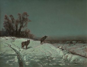 Wiktor Korecki (1890-1980), Wilki zimą