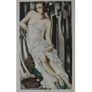 Tamara de Lempicka wg (1898-1980), Lady in lace