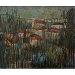 Tadeusz Sprusiak (1907-1985), Pejzaż z Kazimierza nad Wisłą