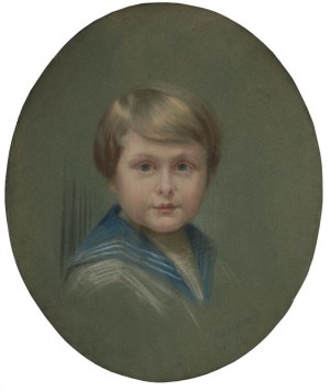 Henryk Krystian Wiercieński (1876-1964), Portret chłopca Grzegorza Litow