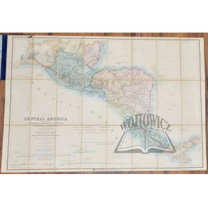 (AMERYKA środkowa). BAILY John - Map of Central America