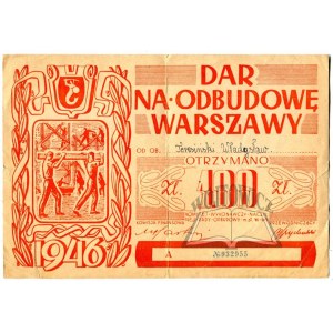 DAR NA odbudowę Warszawy.