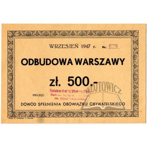 ODBUDOWA Warszawy.