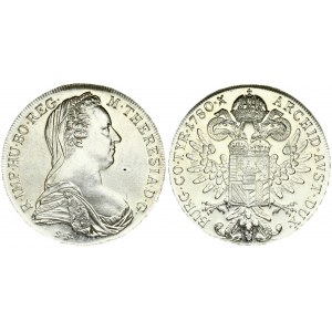 Austria 1 Thaler 1780 SF Restrike. Maria Theresia(1740-1780). Averse: Bust right. R.IMP.HU.BO.REG M.THERESIA.D.G...