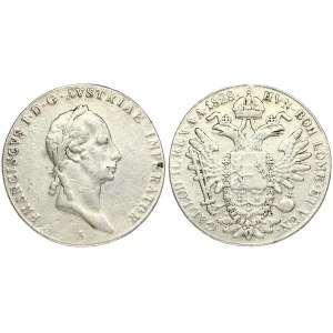 Austria 1 Thaler 1828A Franz II (I)(1792-1835). Averse: Head with short hair right. Reverse...