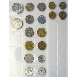 Vietnam 1-50 Dong (1958-2003). Mostly UNC. Lot of 18 Coins
