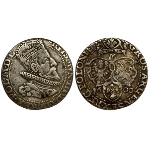 Coppy!!! Poland 6 Groszy 1600 M Malbork. Sigismund III Vasa (1587-1632). Averse: Crowned bust right. Reverse...