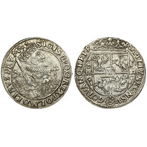 Poland 1 Ort 1622 (PRV:M) Bydgoszcz. Sigismund III Vasa (1587-1632). Averse: Crowned half-length figure right. Reverse...