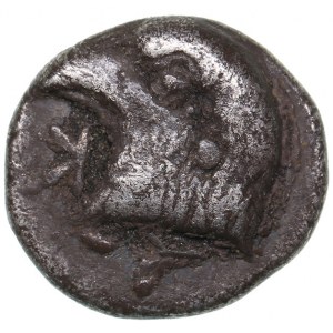 Aeolis - Kyme AR Hemiobol - (450-400 BC)