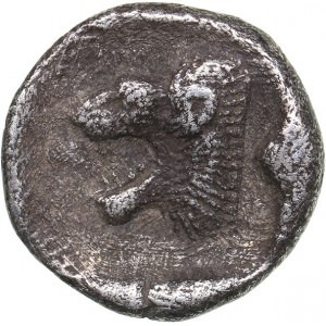Mysia - Kyzikos AR Hemiobol (circa 450-400 BC)