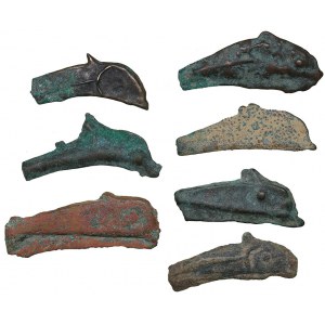 Ancients Skythia, Olbia Cast Æ Dolphin (Circa 450-425 BC) (7)