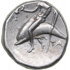 Calabria - Tarentum AR Didrachm or nomos - (circa 272-240 BC)