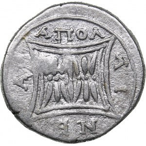 Illyria - Apollonia - Aristen AR Drachm - (circa 250-48 BC)