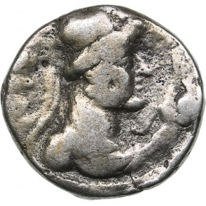 India, Kushan empire Æ Tetradrachm Soter Megas