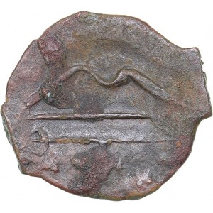 Bosporus Kingdom, Pantikapaion Æ obol (Ca. 275-245 BC)