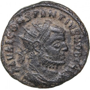Roman Empire Radiate Æ follis - Constantius I Chlorus 293-305 AD