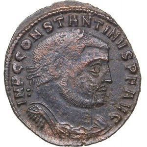 Roman Empire - Thessalonica Æ follis 316-7 - Constantine I 307-337 AD