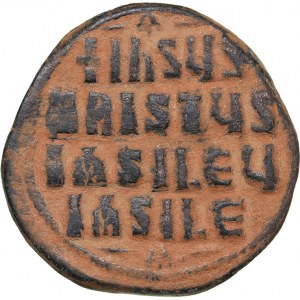 Byzantine AE Follis - Anonymous (AD 970-1092 AD)