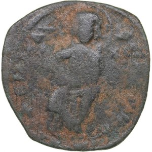 Byzantine AE Follis - Constantine X Ducas, with Eudocia (1059-1067 AD)