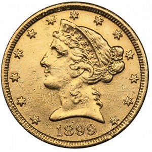USA 5 dollars 1899