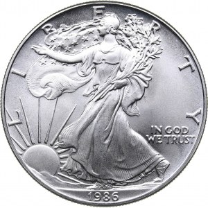 USA 1 dollar 1986
