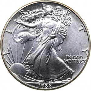 USA 1 dollar 1988
