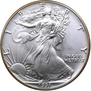 USA 1 dollar 1991