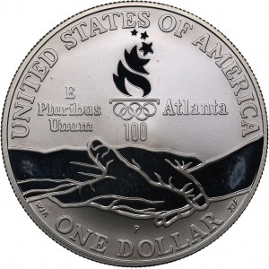 USA 1 dollar 1995 - Olympics Atlanta 1996